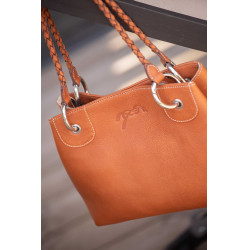 Pénélope Zabel Tasche Cognac Braun