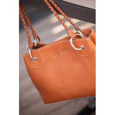 Pénélope Zabel Tasche Cognac Braun