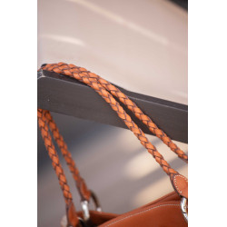 Pénélope Zabel Tasche Cognac Braun