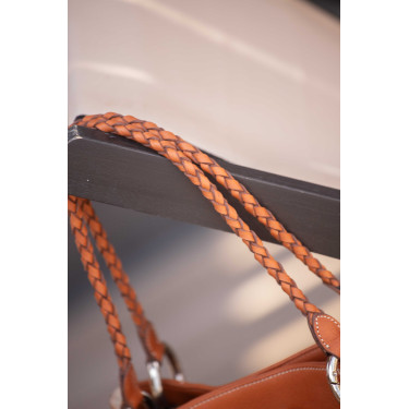 Pénélope Zabel Tasche Cognac Braun