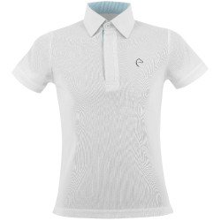 Polo Mesh Equithème Edy Weiß Polo Mesh Equithème Edy Weiß