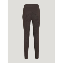 Tommy Hilfiger Equestrian Elmira Winter-Leggings Damen mit Vollbesatz Kakao Braun