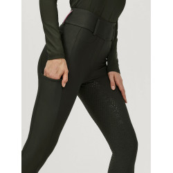 Tommy Hilfiger Equestrian Highland Hybrid Damen-Vollbesatzreithose Stift Blau Tommy Hilfiger Equestrian Highland Hybrid Damen-Vollbesatzreithose Stift Blau