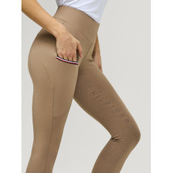 Damenreitleggings Tommy Hilfiger Equestrian Elmira mit Vollgrip Fossil