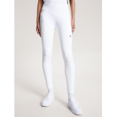 Damenreitleggings Tommy Hilfiger Equestrian Elmira mit Vollgrip Optisches Weiß Wei&amp;amp;amp;amp;amp;szlig;