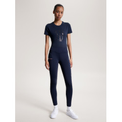 Damenreitleggings Tommy Hilfiger Equestrian Elmira mit Vollgrip Wüstenhimmel Blau Damenreitleggings Tommy Hilfiger Equestrian Elmira mit Vollgrip Wüstenhimmel Blau