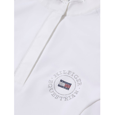 Langarm-Turnierpolo Tommy Hilfiger Equestrian Taylor Strass Langarm-Turnierpolo Tommy Hilfiger Equestrian Taylor Strass