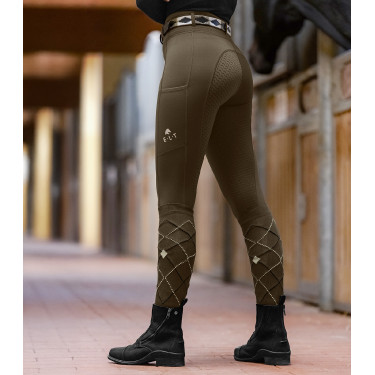 Reitleggings ELT Ella Braungrün