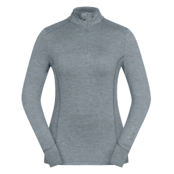 Funktionsshirt mit Reißverschluss ELT Milano Silberblau