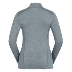 Funktionsshirt mit Reißverschluss ELT Milano Silberblau