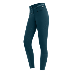 Reithose ELT Maja Glam Curved mit hoher Taille Petrolblau Reithose ELT Maja Glam Curved mit hoher Taille Petrolblau