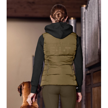 Leichte ärmellose Winterweste ELT Oxford Khakigrün Gr&uuml;n