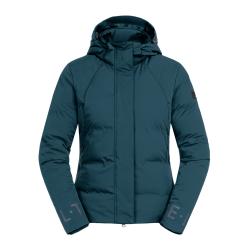 Winter-Reitjacke ELT Performance Ohio Damen Petrolblau