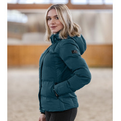 Winter-Reitjacke ELT Performance Ohio Damen Petrolblau