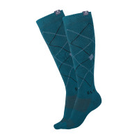 ELT Argyle Reitsocken Schwarz / Steinblau ELT Argyle Reitsocken Schwarz / Steinblau