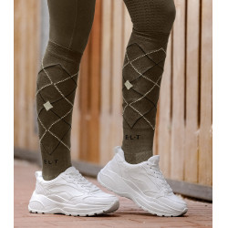 ELT Argyle Reitsocken Braungrün