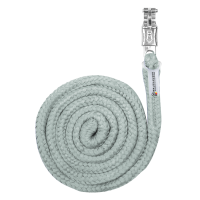 Longe de licol Waldhausen Economic mousqueton Anti-Panique Silberblau