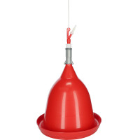 Automatischer Tränker für Geflügel Kerbl Hobbyfarming Rot