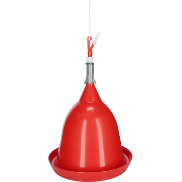 Automatischer Tränker für Geflügel Kerbl Hobbyfarming Rot