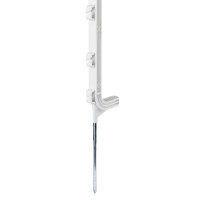 Premium-PVC-Pfahl AKO Weiß Weiß Premium-PVC-Pfahl AKO Weiß Weiß