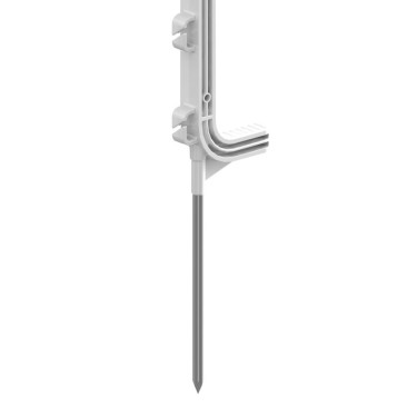 Premium-PVC-Pfahl AKO Weiß Weiß Premium-PVC-Pfahl AKO Weiß Weiß