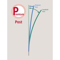 TitanNet Premium XBraid AKO Weiß / Blau Weiß