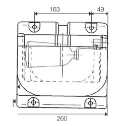 Tränkebecken Polyflex Standard La Gee mit konstantem Wasserniveau Tränkebecken Polyflex Standard La Gee mit konstantem Wasserniveau