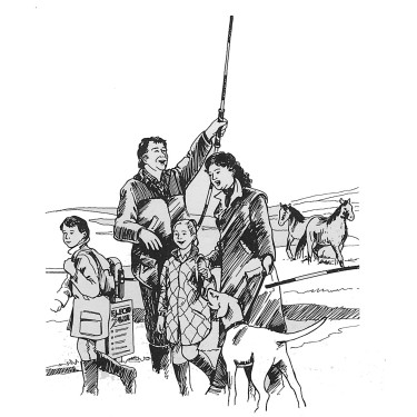 Ersatzstange Electro Gate AKO Schwarz