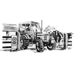 Ersatzstange Electro Gate AKO Schwarz