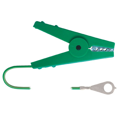 AKO Erdungs- und Anschlusskabel für Zaunanlagen Grün Gr&uuml;n