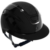 Reithelm Elite Polo Covalliero Schwarz lackiert