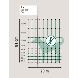 Abgrenzungszaun Camping Net AKO Grün Grün Abgrenzungszaun Camping Net AKO Grün Grün