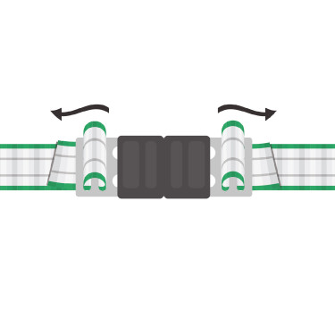 Litzclip® AKO Bandgriff-Verbinder Litzclip® AKO Bandgriff-Verbinder