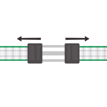 Litzclip® AKO Bandgriff-Verbinder Litzclip® AKO Bandgriff-Verbinder
