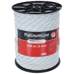 Weidezaunseil PlatinumLine AKO Weiß / Blau Wei&szlig;