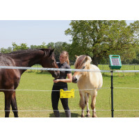 Weidezaunseil PlatinumLine AKO Weiß / Blau Wei&szlig;