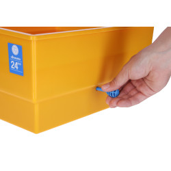 Brutkasten Covatutto 24 ECO Kerbl Hobbyfarming Gelb Brutkasten Covatutto 24 ECO Kerbl Hobbyfarming Gelb