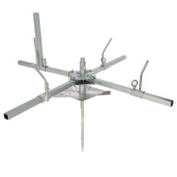 Abroller für Vario-Draht AKO Grau