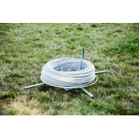 Abroller für Vario-Draht AKO Grau