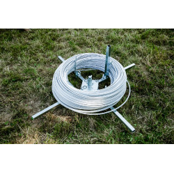 Abroller für Vario-Draht AKO Grau Abroller für Vario-Draht AKO Grau