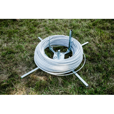 Abroller für Vario-Draht AKO Grau Abroller für Vario-Draht AKO Grau