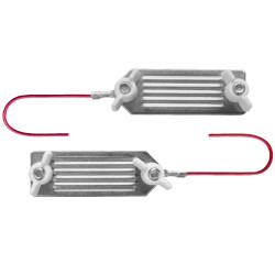 Doppelverbinder für Kordel/Band AKO