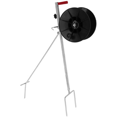 Super-Aufroller mit Griff und Halterung zur Montage am AKO-Halter Schwarz Super-Aufroller mit Griff und Halterung zur Montage am AKO-Halter Schwarz