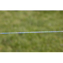 Weidezaunlitze PlatinumLine AKO Weiß / Blau Weiß