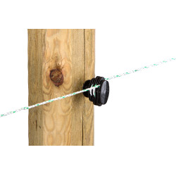 Premium Ultra AKO Weidezaunlitze Weiß / Grün Weiß