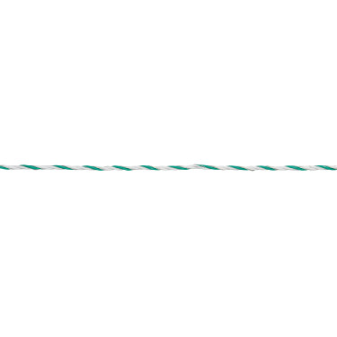 PremiumLine-Zaunlitze AKO Weiß / Grün Weiß