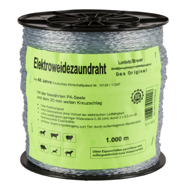 Weidezaun-Draht Steuer AKO Transparent