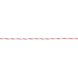 Weidezaunlitze TopLine Plus AKO Weiß / Rot Wei&amp;amp;amp;amp;amp;amp;szlig;