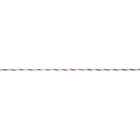 Weidezaunlitze TopLine Plus AKO Weiß / Rot Wei&amp;amp;amp;amp;amp;amp;szlig;