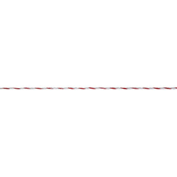 Weidezaunlitze TopLine Plus AKO Weiß / Rot Wei&amp;amp;amp;amp;amp;amp;szlig;